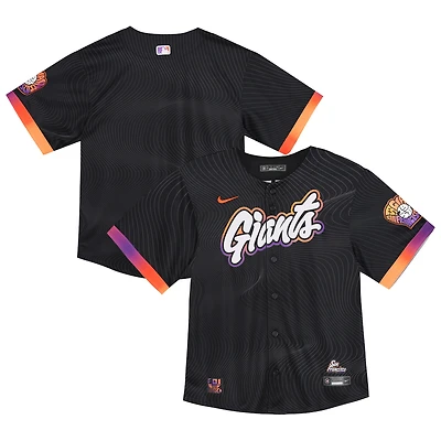 Infant Outerstuff  Anthracite San Francisco Giants 2025 City Connect Limited Jersey