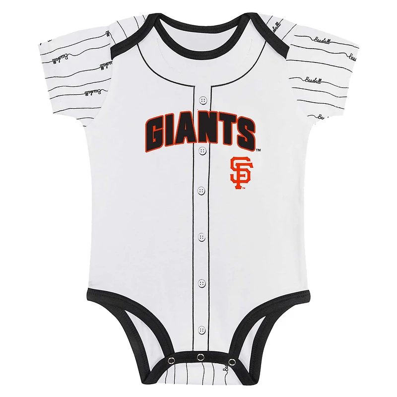 Infant San Francisco Giants Play Ball 2-Pack Bodysuit Set