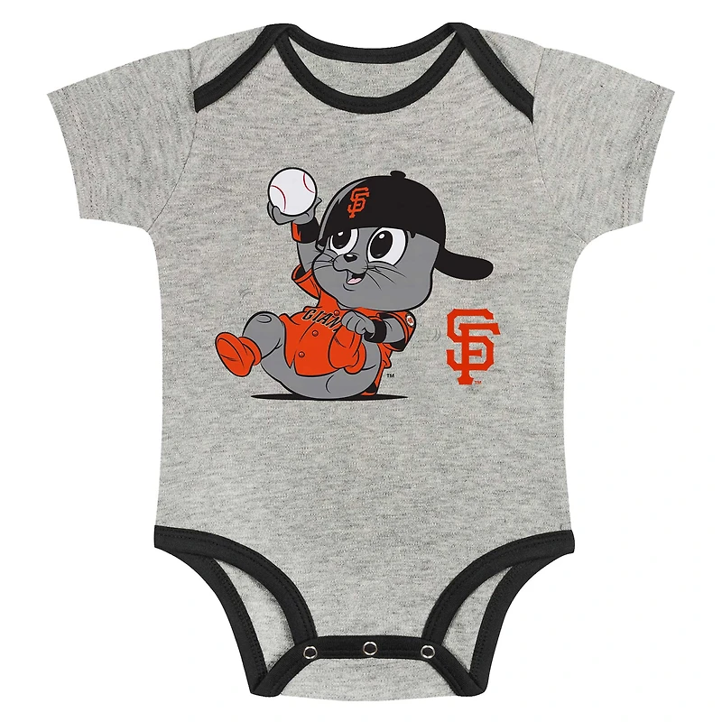 Infant San Francisco Giants Play Ball 2-Pack Bodysuit Set