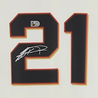 Maillot réplique Nike crème autographié par Jeff Kent des Giants de San Francisco