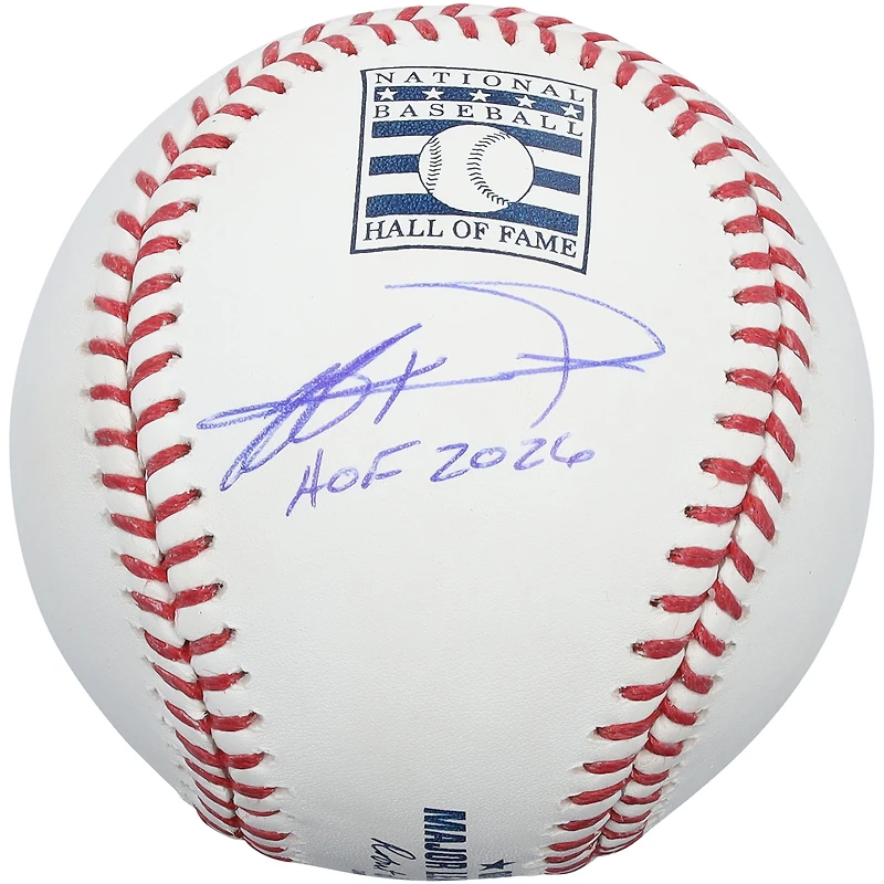Jeff Kent San Francisco Giants Autographed Hall of Fame Logo Baseball with "HOF 2026" Inscription
