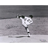 Juan Marichal San Francisco Giants Autographed 16" x 20" Black & White Pitching Photograph