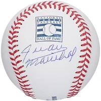 Juan Marichal, logo autographié du Temple de la renommée des Giants de San Francisco