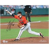 Logan Webb San Francisco Giants Autographed 16" x 20" Pitching Photograph