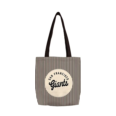 Sac fourre-tout classique en toile noire Logo Brands San Francisco Giants