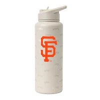 Logo Brands San Francisco Giants 34oz. Sand Ghost Quencher Bottle