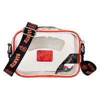 Loungefly San Francisco Giants Clear All Over Logo Crossbody Bag