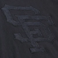 Men Mitchell & Ness Black San Francisco Giants Cooperstown Collection Phantom T-Shirt
