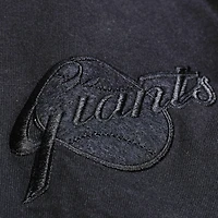 Men Mitchell & Ness Black San Francisco Giants Cooperstown Collection Phantom T-Shirt