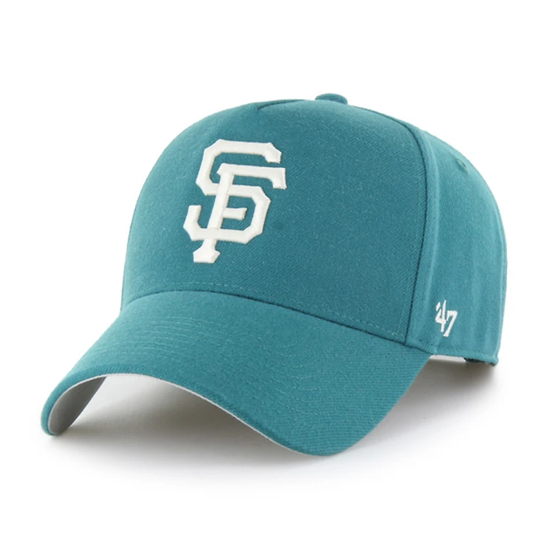 Casquette ajustable San Francisco Giants Ballpark Offside '47 pour homme bleu sarcelle