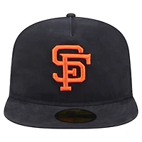 Men's New Era  Black San Francisco Giants Championship Side Flag A-Frame 59FIFTY Fitted Hat