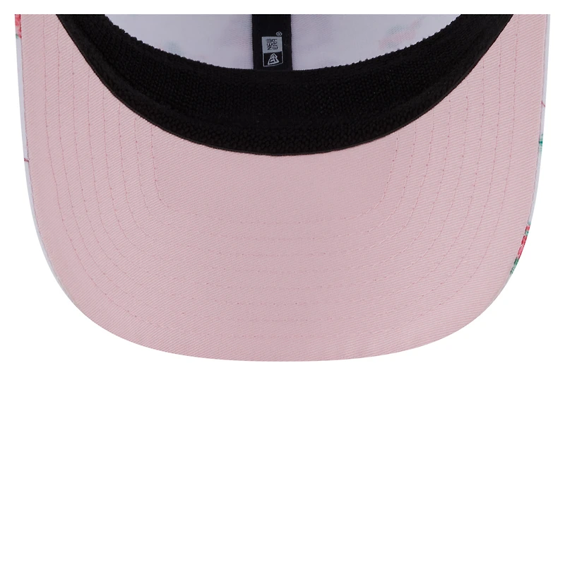 Casquette extensible à bouton-pression Flamingo 9SEVENTY blanche New Era pour homme des Giants de San Francisco
