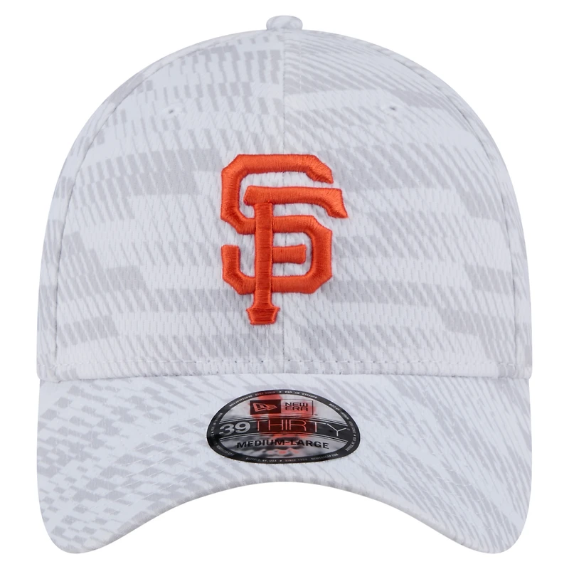 Casquette New Era blanche San Francisco Giants Graded 39THIRTY Flex pour homme