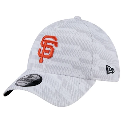 Casquette New Era blanche San Francisco Giants Graded 39THIRTY Flex pour homme