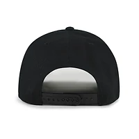 Men's '47 Black/Brown San Francisco Giants Cooperstown Break Wood Suede Hitch Adjustable Hat