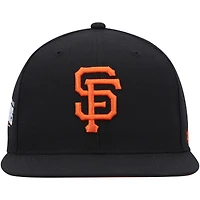 Men's '47 Black San Francisco Giants 2014 World Series Sure Shot Captain Snapback Hat