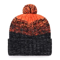 Bonnet en tricot à revers Cascade '47 noir pour homme avec pompon des Giants de San Francisco