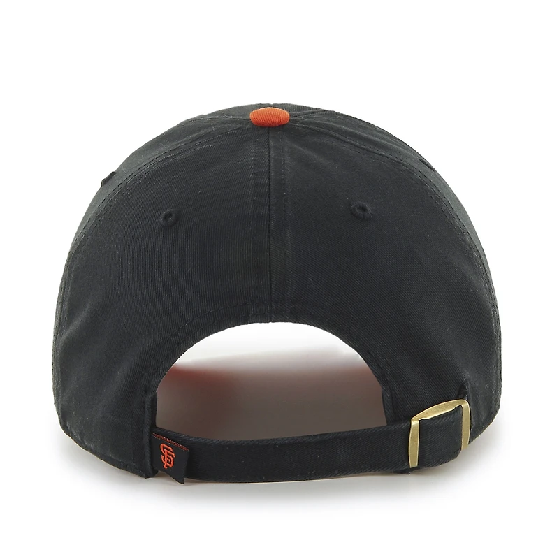 Casquette ajustable '47 Black San Francisco Giants Game Clean Up pour homme