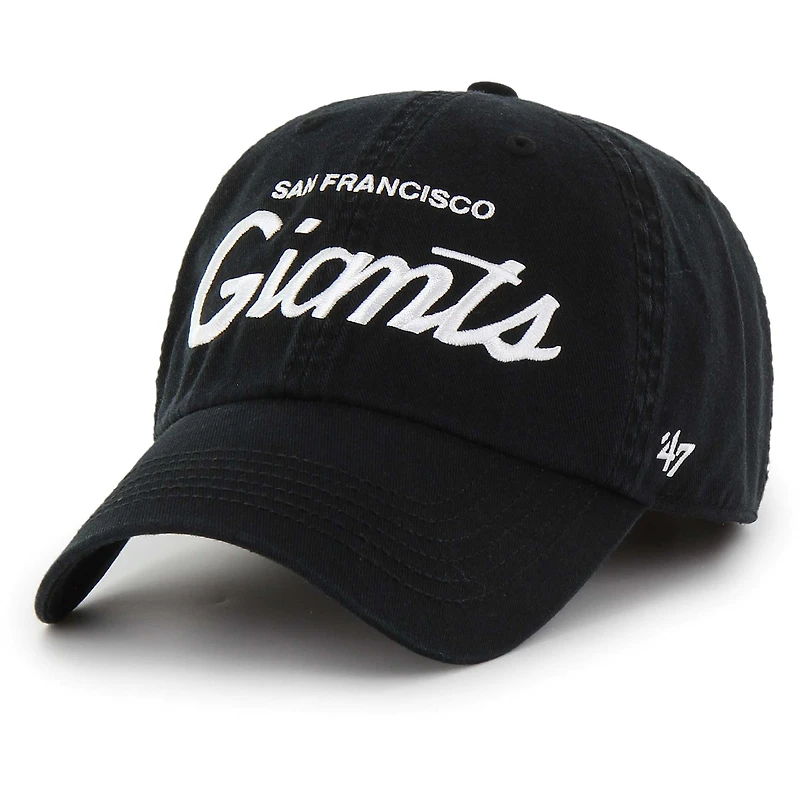 Casquette ajustée '47 noire San Francisco Giants Crosstown Classic Franchise pour hommes