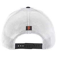 Casquette ajustable noire pour homme '47 San Francisco Giants Downburst Trucker