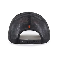 Men's '47 Black San Francisco Giants Garner Trucker Adjustable Hat