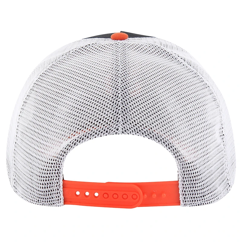 Casquette ajustable décontractée à rayures noires pour homme '47 San Francisco Giants Gridiron Super Stripe Trucker Hitch
