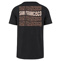 T-shirt noir '47 pour hommes des Giants de San Francisco Hang Back Franklin
