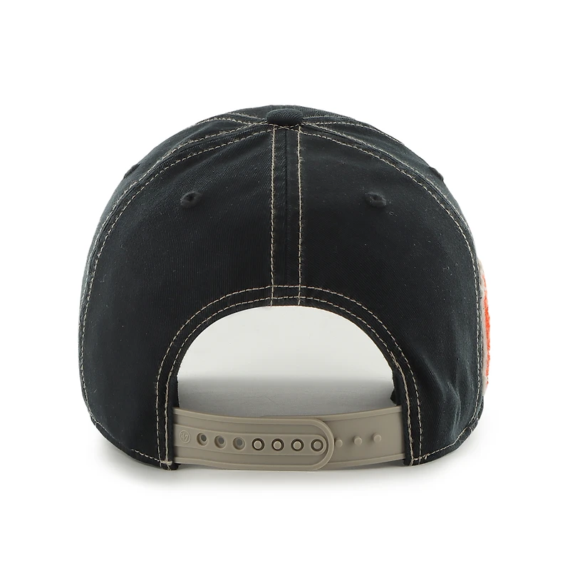 Casquette ajustable Hard Count Clean Up '47 noire pour hommes des Giants de San Francisco