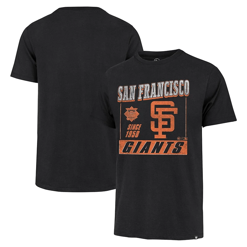T-shirt noir '47 pour hommes des Giants de San Francisco Outlast Franklin