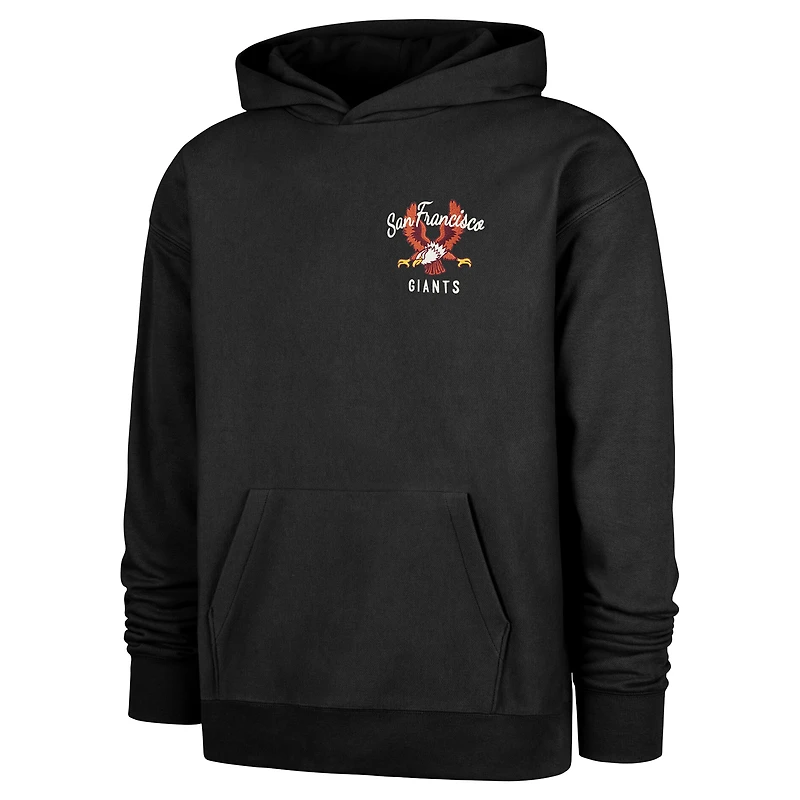 Sweat à capuche souvenir des Giants de San Francisco noirs n° 47 pour homme, Laurels Foundation