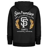 Men's '47  Black San Francisco Giants Souvenir Laurels Foundation Hoodie