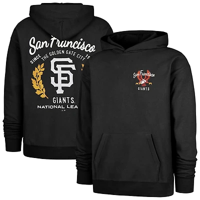 Sweat à capuche souvenir des Giants de San Francisco noirs n° 47 pour homme, Laurels Foundation