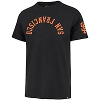 T-shirt noir « 47 » pour homme, motif Franklin inversé des Giants de San Francisco
