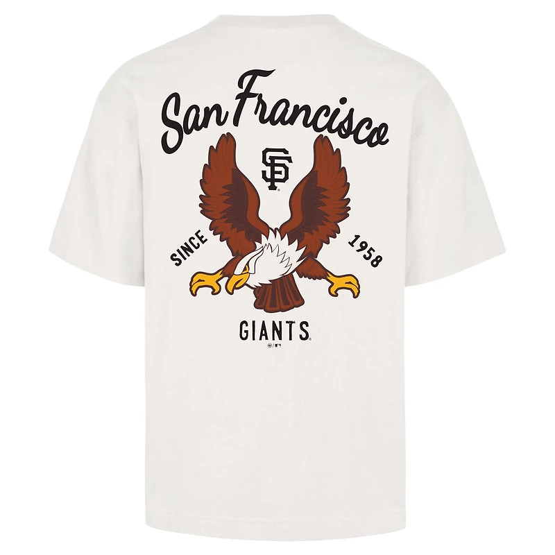 Men's '47 Cream San Francisco Giants Souvenir Eagle Foundation T-Shirt