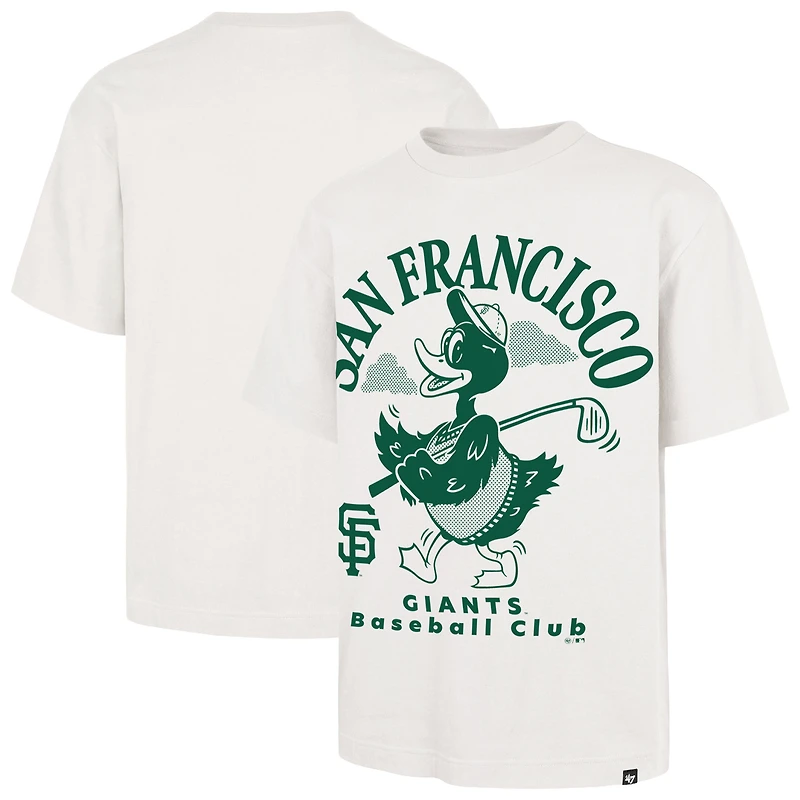 Men's '47 Cream San Francisco Giants Strollin' Foundation T-Shirt