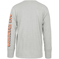 T-shirt à manches longues Fair Ball Franklin gris San Francisco Giants '47 pour homme