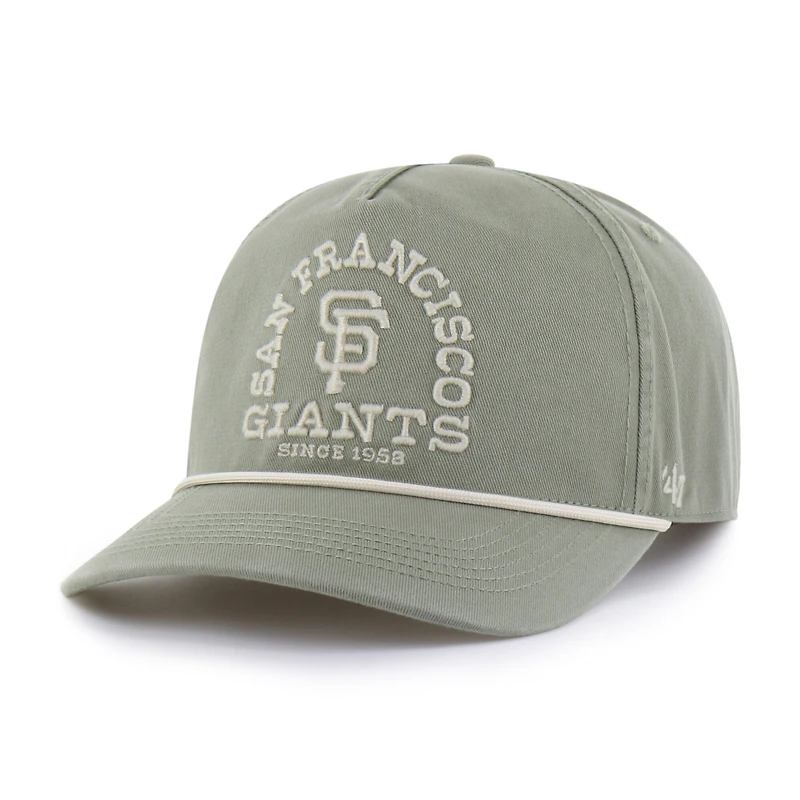 Men's '47 Olive San Francisco Giants Canyon Ranchero Hitch Adjustable Hat