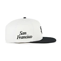 Casquette snapback blanche/noire « 47 » pour homme des Giants de San Francisco