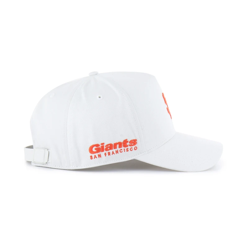 Casquette ajustable Foundational Pinch Offside 47 blanche des Giants de San Francisco pour homme