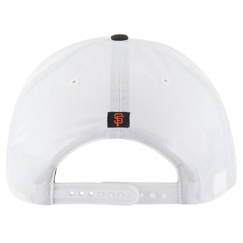 Men's '47 White San Francisco Giants Lineman Hitch Adjustable Hat