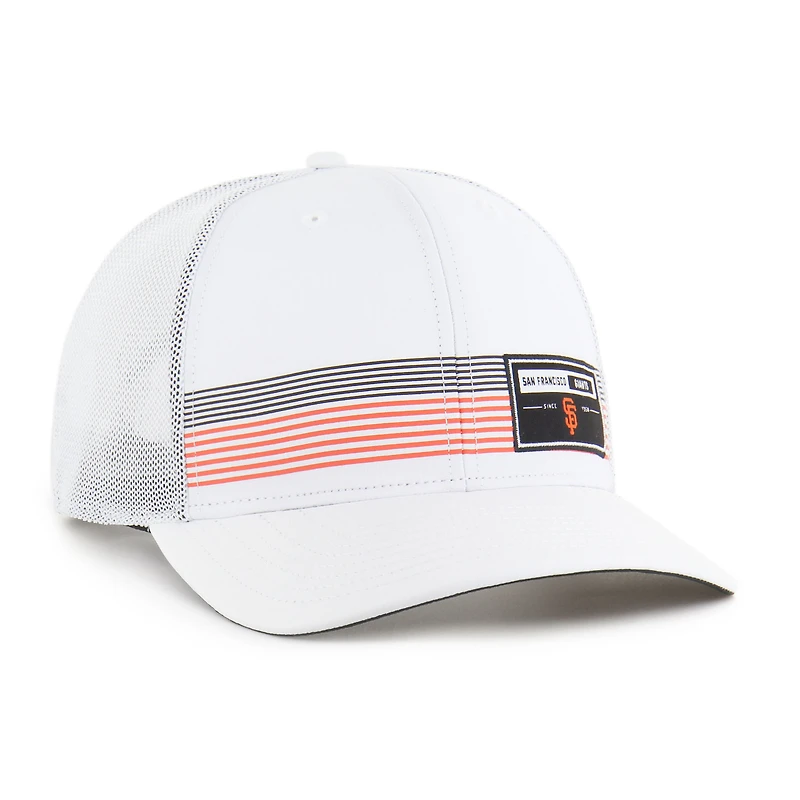 Casquette ajustable Rangefinder brrr Trucker blanche '47 pour homme des Giants de San Francisco