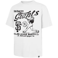 T-shirt blanc « 47 » pour homme, édition régionale des Giants de San Francisco