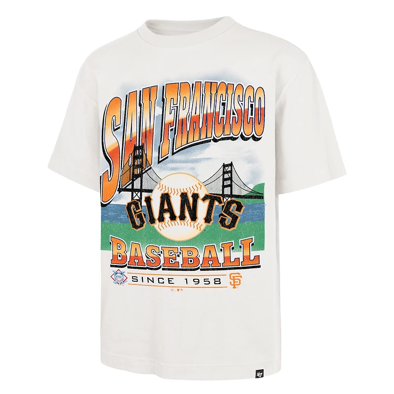Men's '47 White San Francisco Giants Regional Upland Foundation T-Shirt