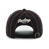 Casquette ajustable à rayures noires San Francisco Giants '47 x Rawlings pour homme