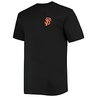 T-shirt noir pour homme San Francisco Giants Big & Tall Father's Day #1 Dad