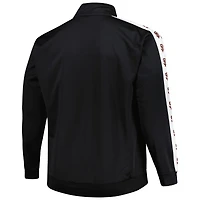 Veste de survêtement à fermeture éclair intégrale Big & Tall des Giants San Francisco noire pour homme