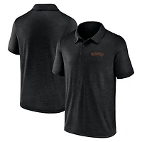 Polo léger et imparable noir pour homme des Giants de San Francisco