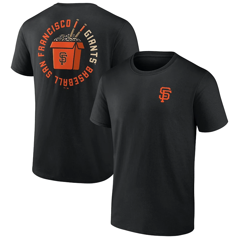 Men's  Black San Francisco Giants Noodles T-Shirt
