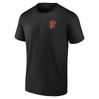 T-shirt noir pour homme avec logo Noodles des Giants de San Francisco