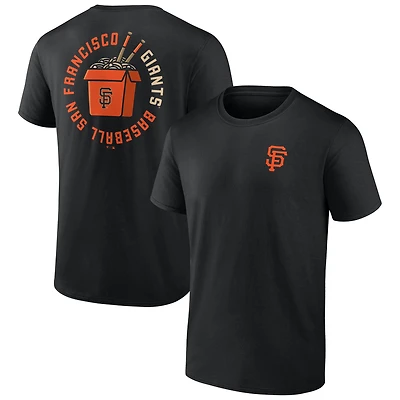 Men's  Black San Francisco Giants Noodles T-Shirt
